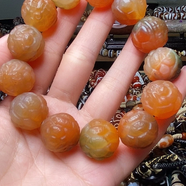 玛瑙/玉髓未镶嵌手链