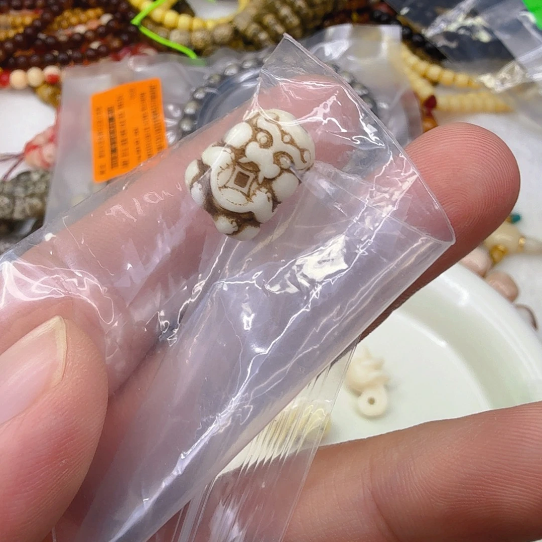 手串星月菩提54吞金兽配饰一颗