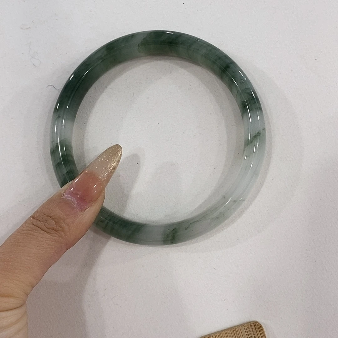 石英质玉手镯未镶嵌～柠檬草