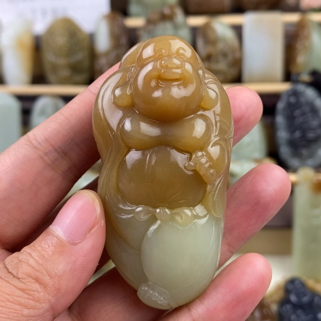 襄***油颈饰未镶嵌和田玉