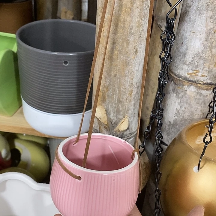 陶盆有孔 瑕疵针孔漏釉介意勿拍外口 7外高6.5