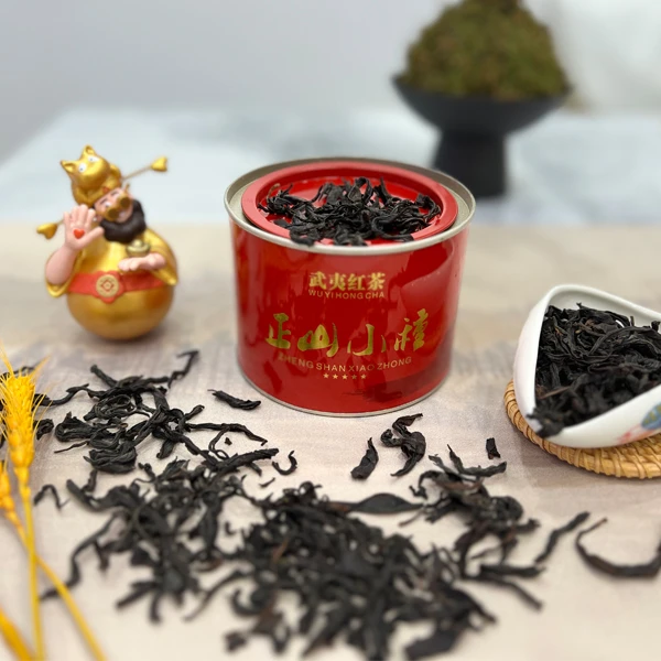 浓香型高级口粮茶叶正山小种红茶特级正品武夷山2025新茶送礼罐装