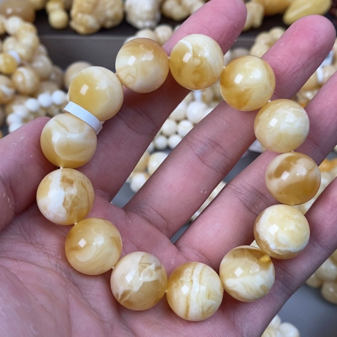 蜜蜡未镶嵌珠宝奇石16mm➕ 33.4g