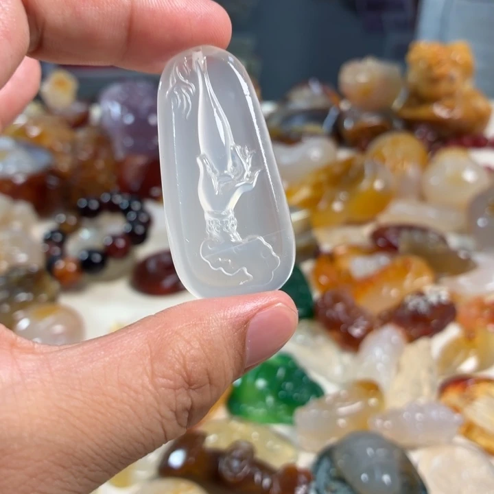 未镶嵌吊坠(不含链)玛瑙/玉髓