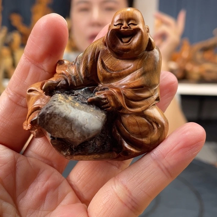 柏木（崖柏）手把件