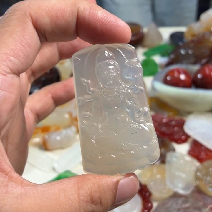 未镶嵌吊坠(不含链)玛瑙/玉髓