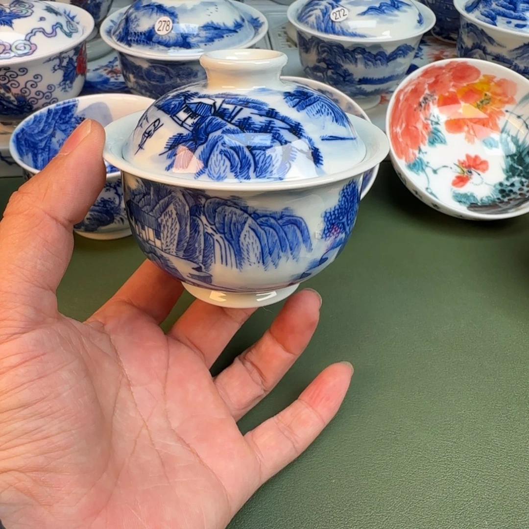 陶纯手工纯手绘茶具310