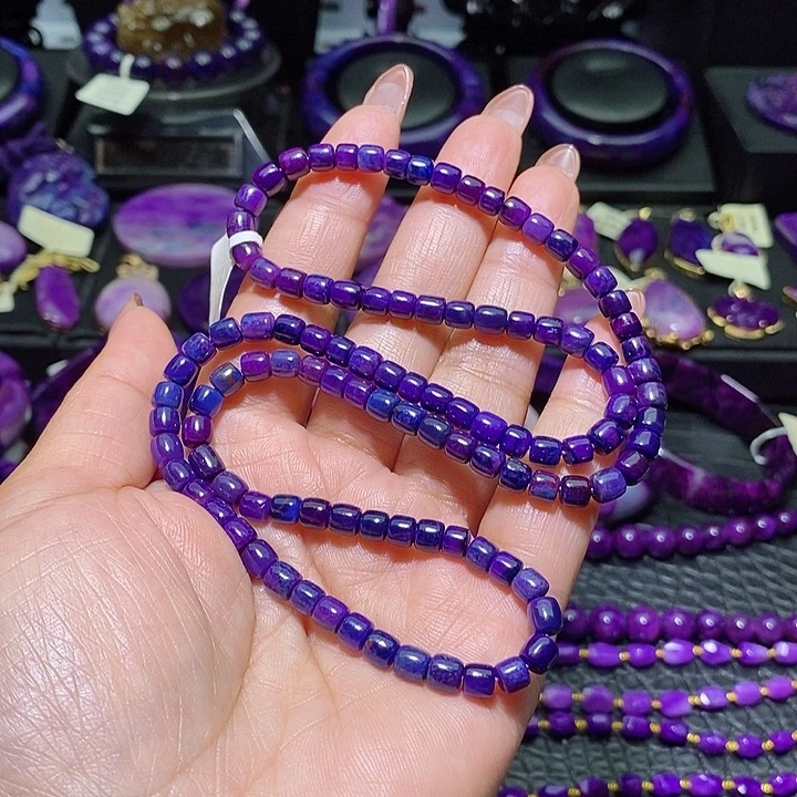 苏纪石（舒俱来）手串，项链未镶嵌