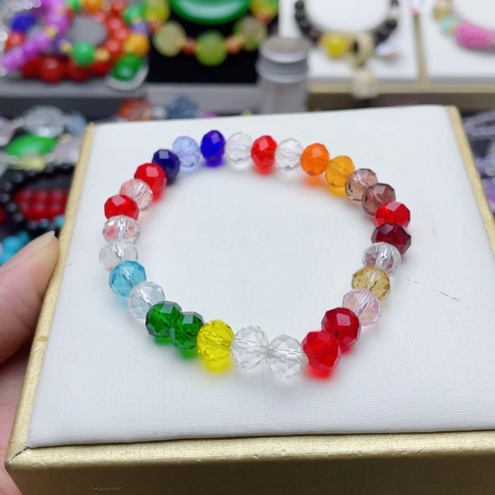 树脂制品44号彩色手链