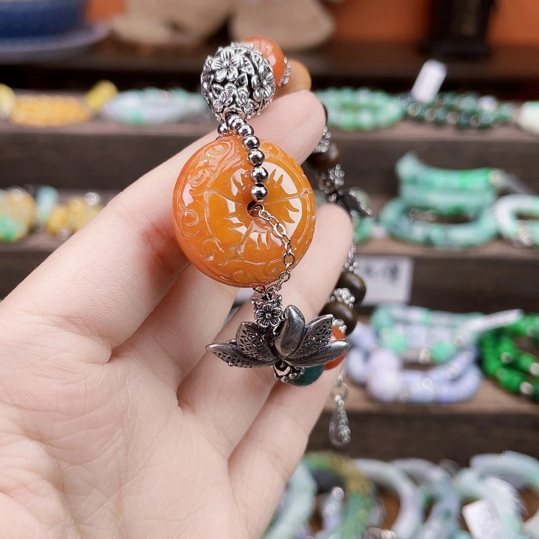 未镶嵌手链翡翠手链