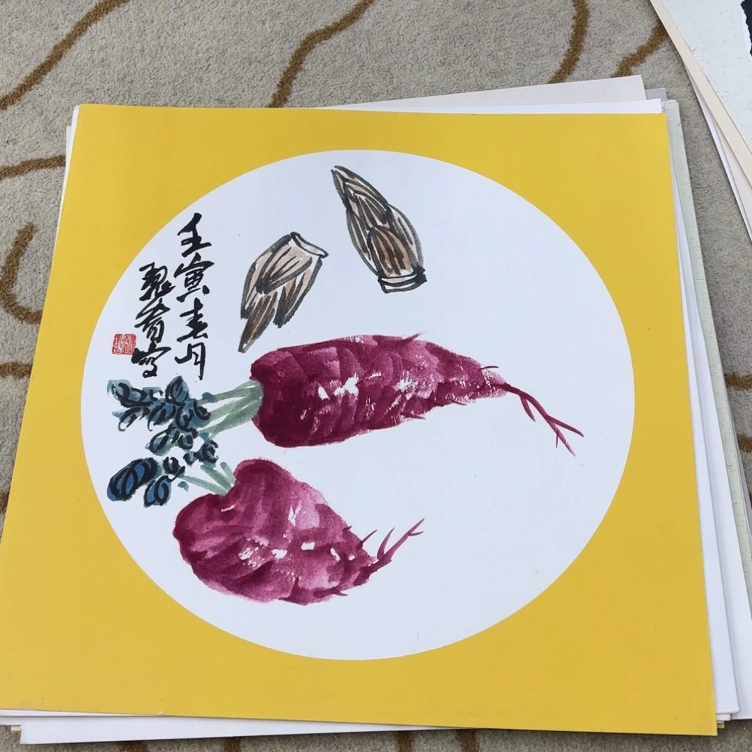 国画国画老师作品刘