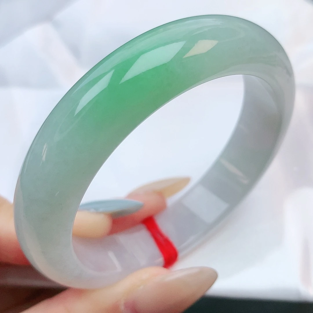 未镶嵌手镯翡翠52圈口882949