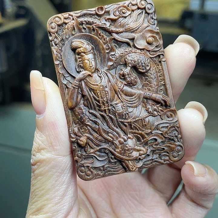 贡木手串/手链巴贡观音牌