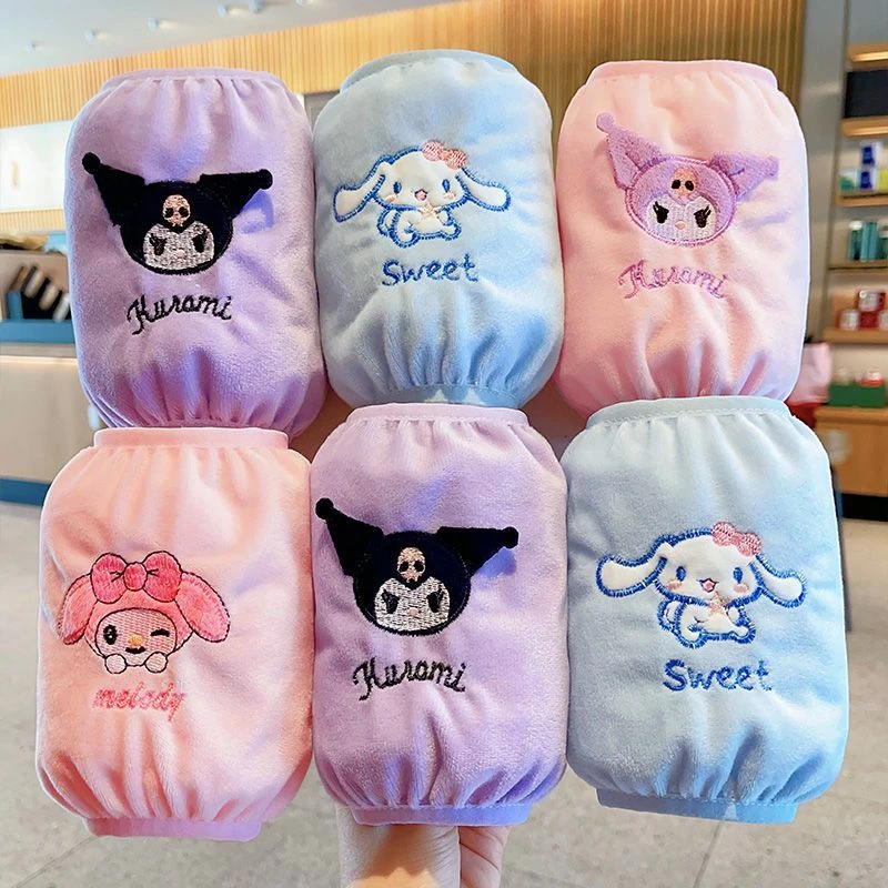 三丽鸥袖套儿童2024秋冬季新款防污耐脏套袖小女孩卡通库洛米护贝