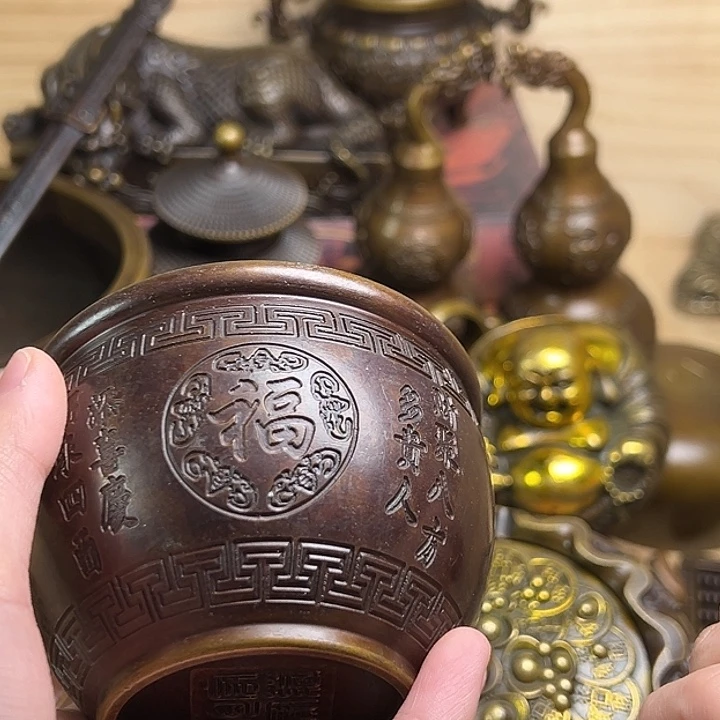 精美铜器，点击下单