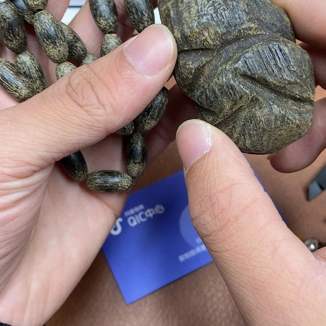 沉香香囊沉香虫漏