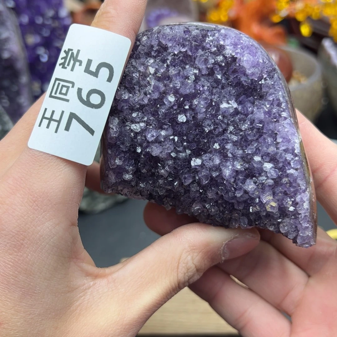 紫晶水晶摆件未镶嵌765