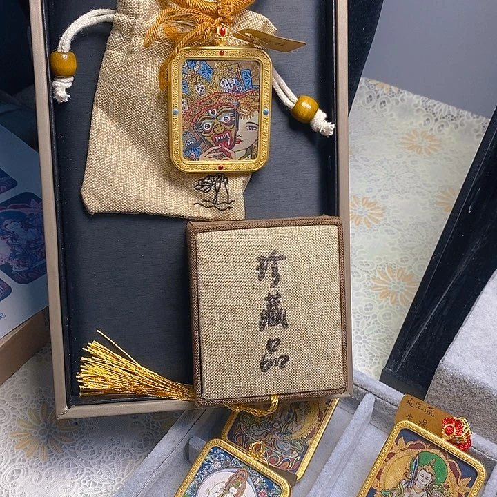 吊坠手绘，文创手绘