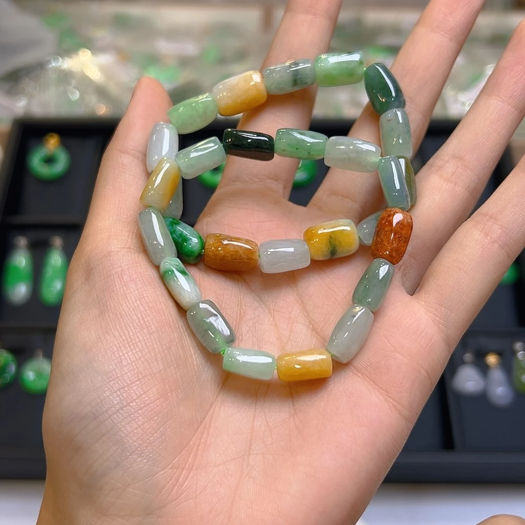 未镶嵌手链翡翠多样性发一件