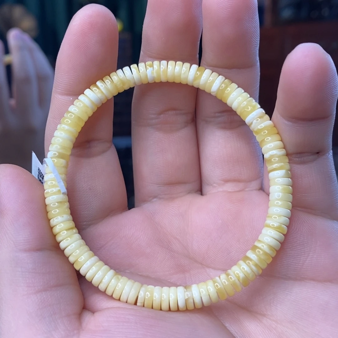 琥珀未镶嵌珠宝奇石6mm精工药片