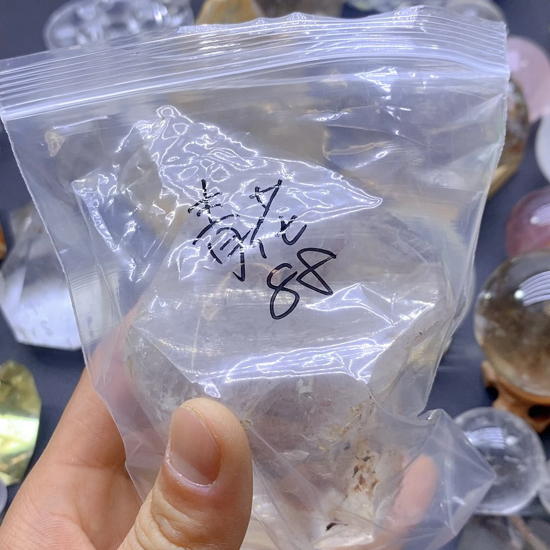 水晶水晶摆件未镶嵌青*瓷