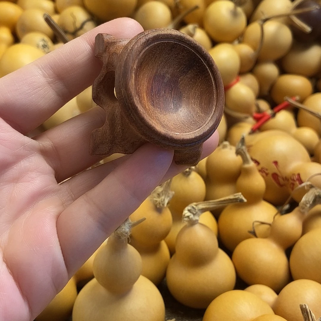 文玩葫芦 实木底座 1