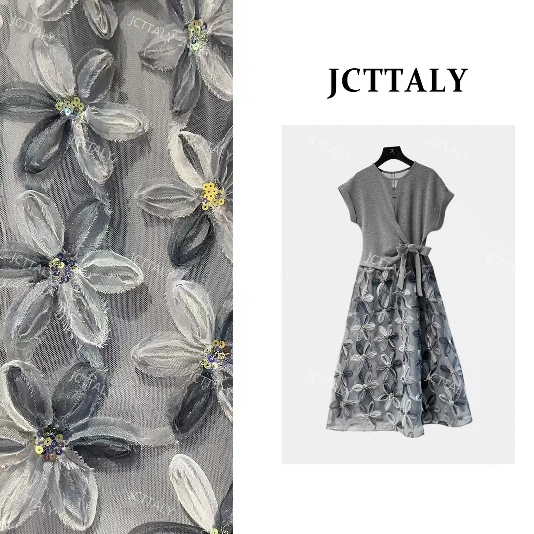 【FF专属】【8】碎花显瘦气质时尚夏季复古印花提花连衣裙JC-A3375