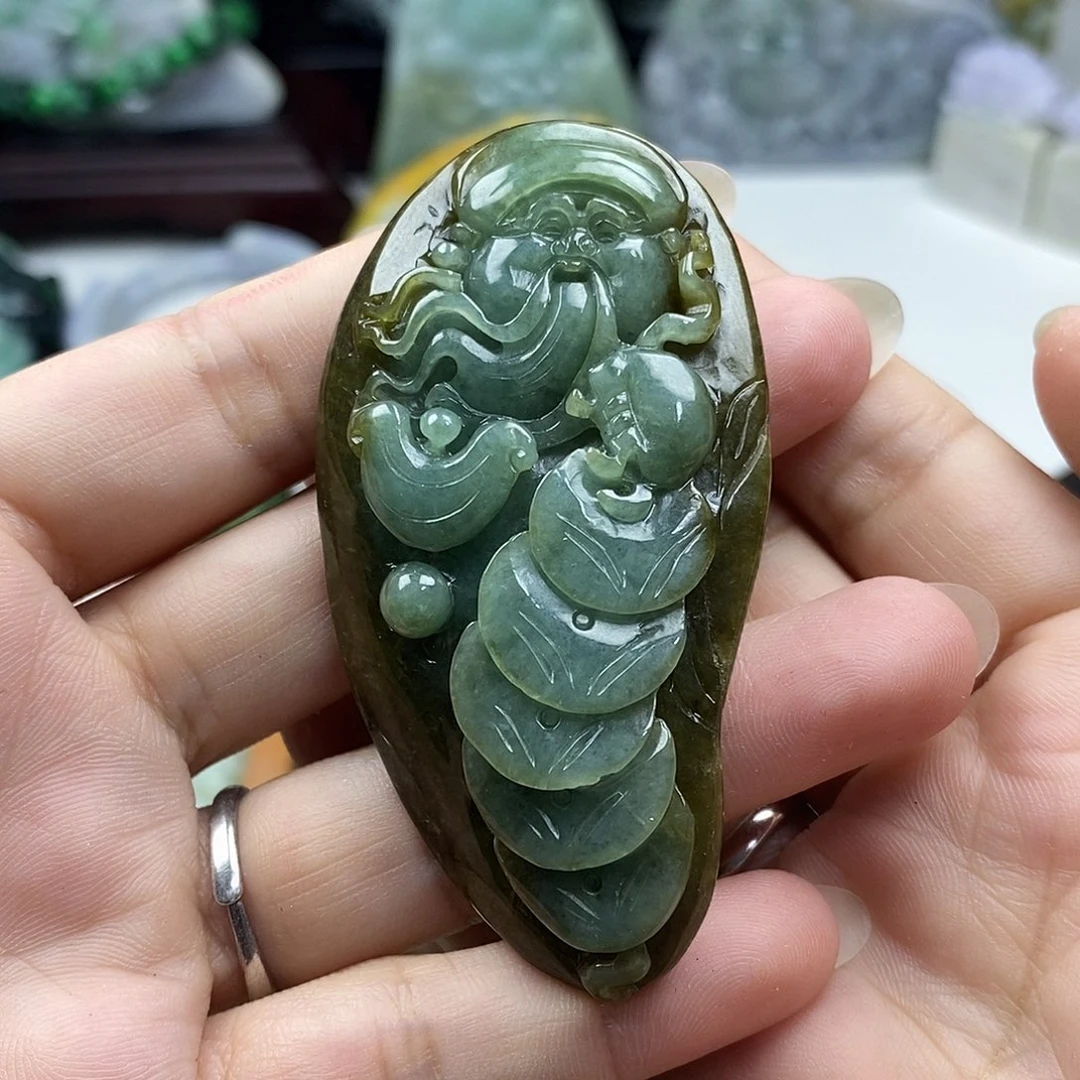 颈饰未镶嵌翡翠兜****)牌子