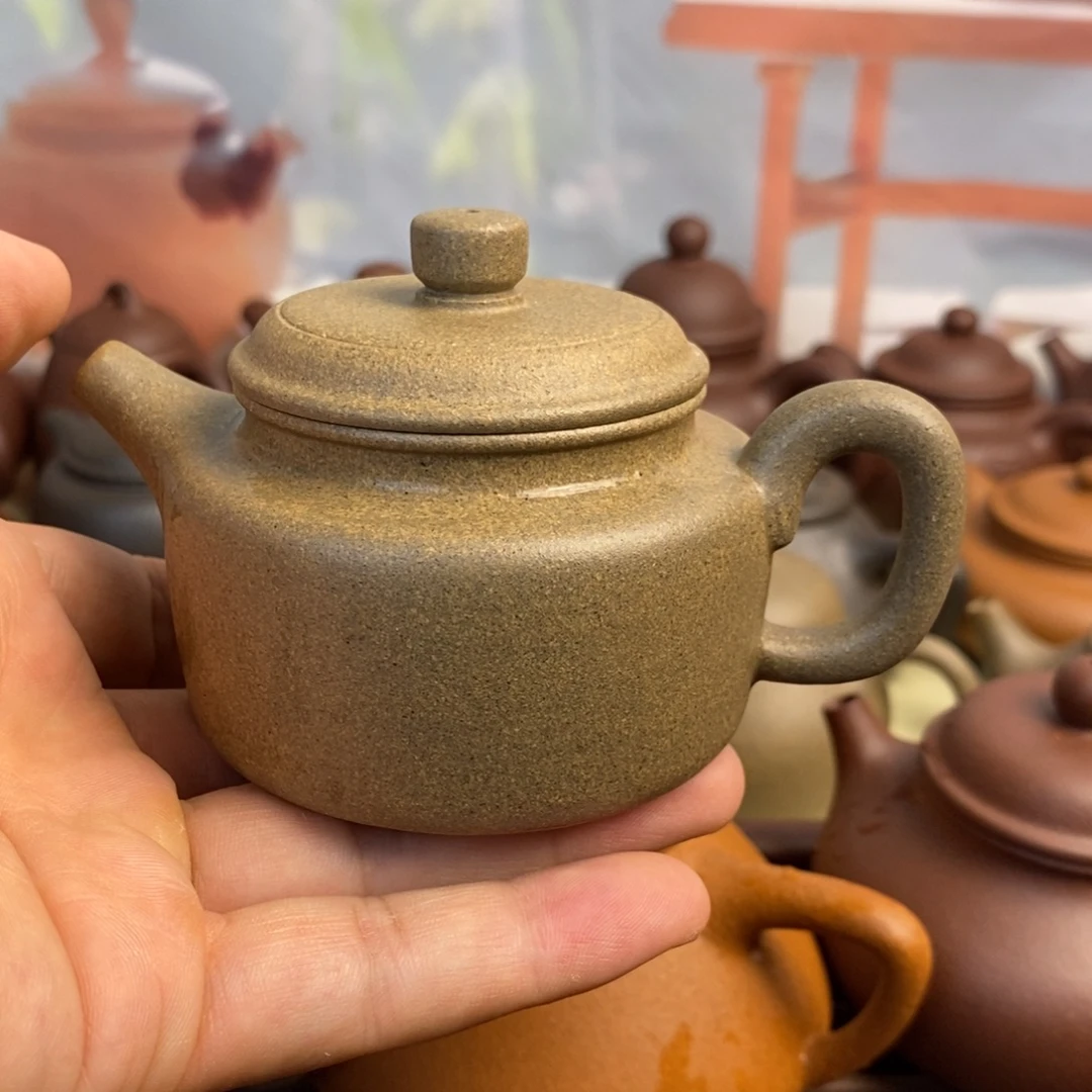 茶壶紫砂德钟原矿青降坡150毫升左右0添加