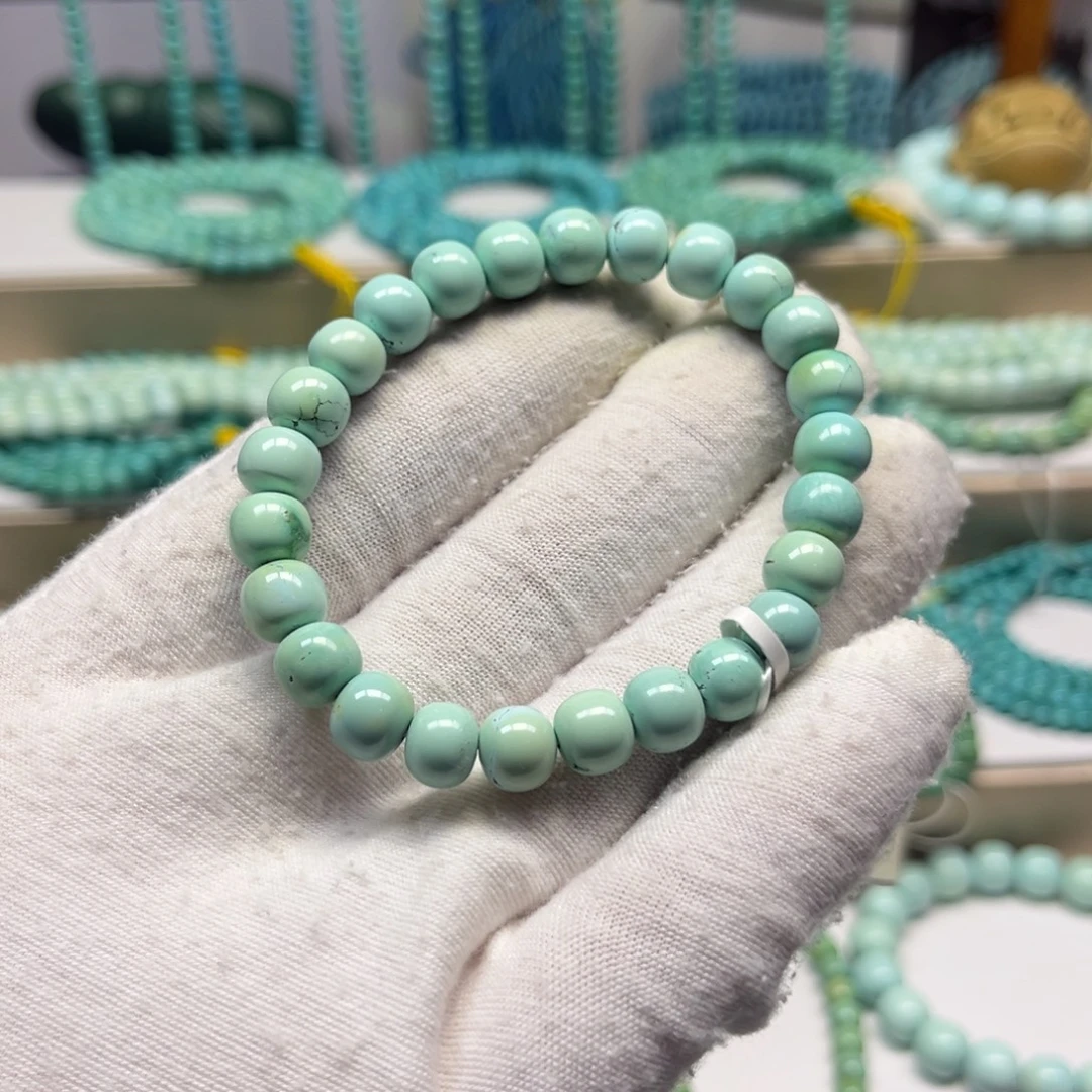 绿松石未镶嵌手链