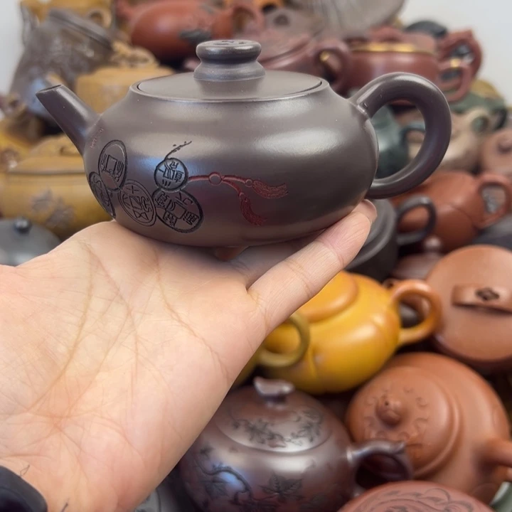 紫砂茶壶盖子磕碰