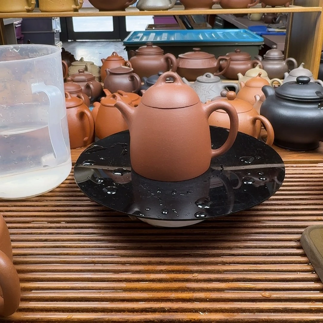 紫砂茶壶半手工制作