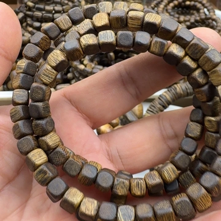 手串沉香张勺子手串18克加