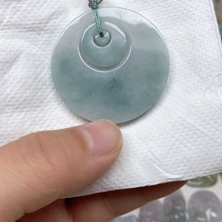 翡翠未镶嵌颈饰天然缅甸翡翠
