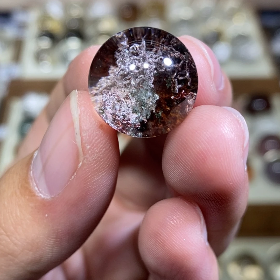 未镶嵌珠宝半成品水晶16.5m