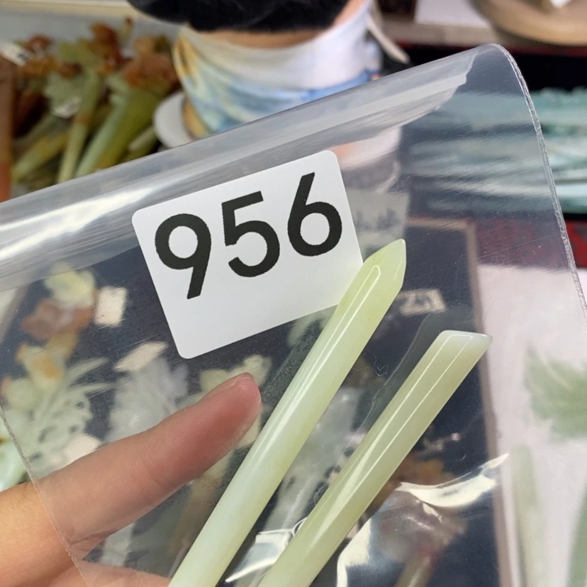 【闪购商品】岫玉发饰未镶嵌?***嘎
