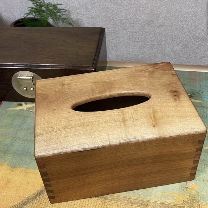 金丝楠小叶桢楠纸巾盒