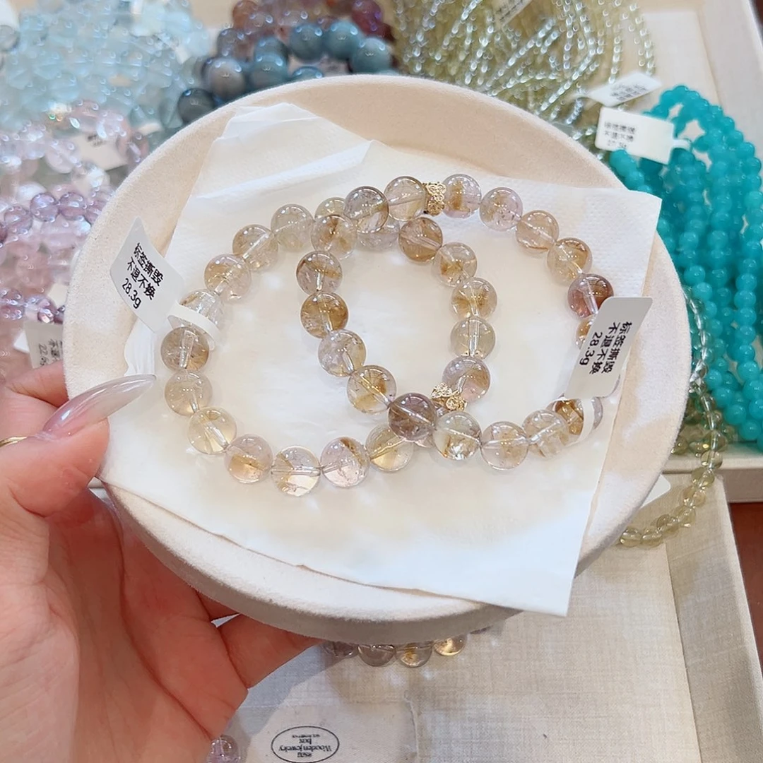 水晶手链未镶嵌紫金塔10m