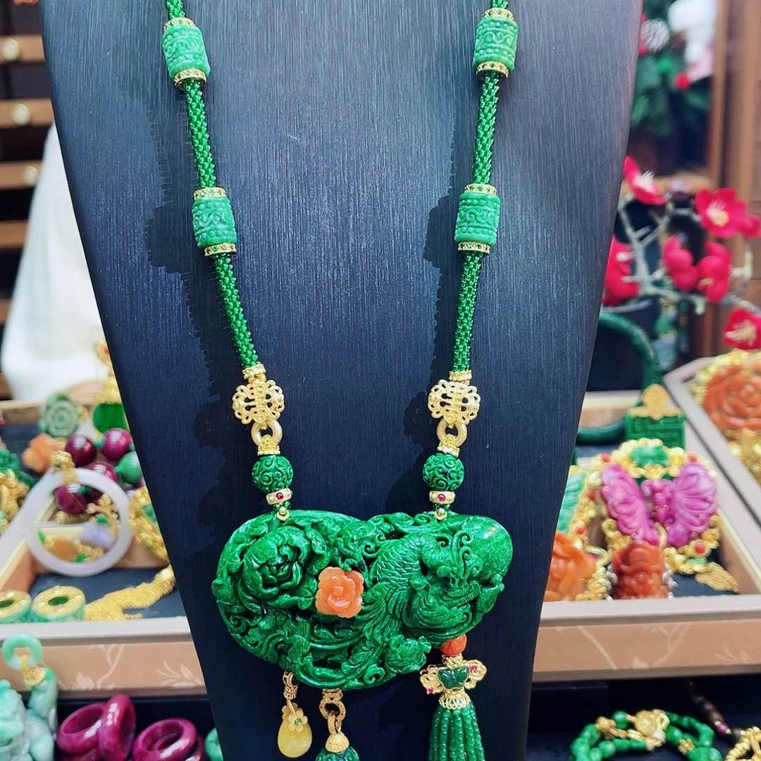 颈饰合金翡翠48小时鉴赏期1