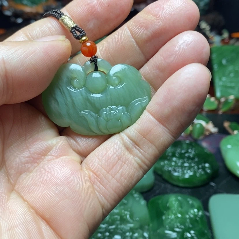 【闪购商品】和田玉（碧玉）挂件未镶嵌