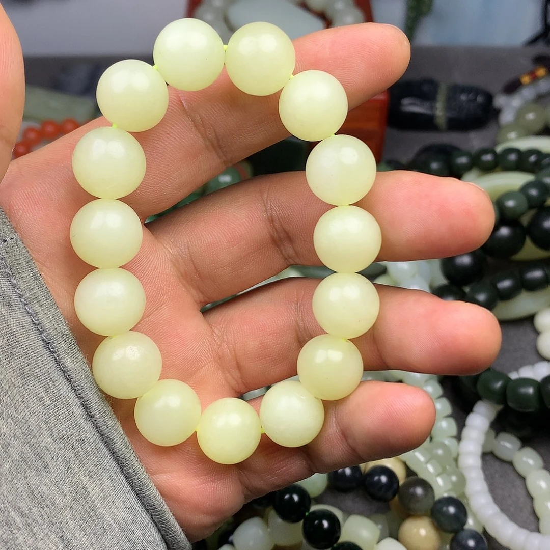 和田玉手链未镶嵌