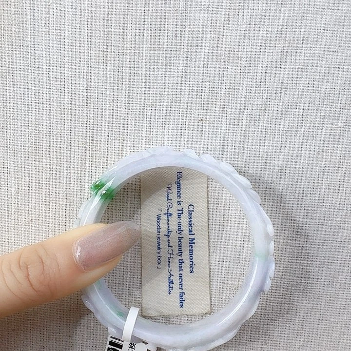 翡翠手镯未镶嵌雪*翡翠手镯