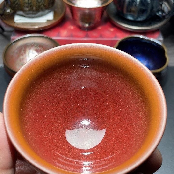 茶盏建盏主人杯茶壶盖碗品茗杯