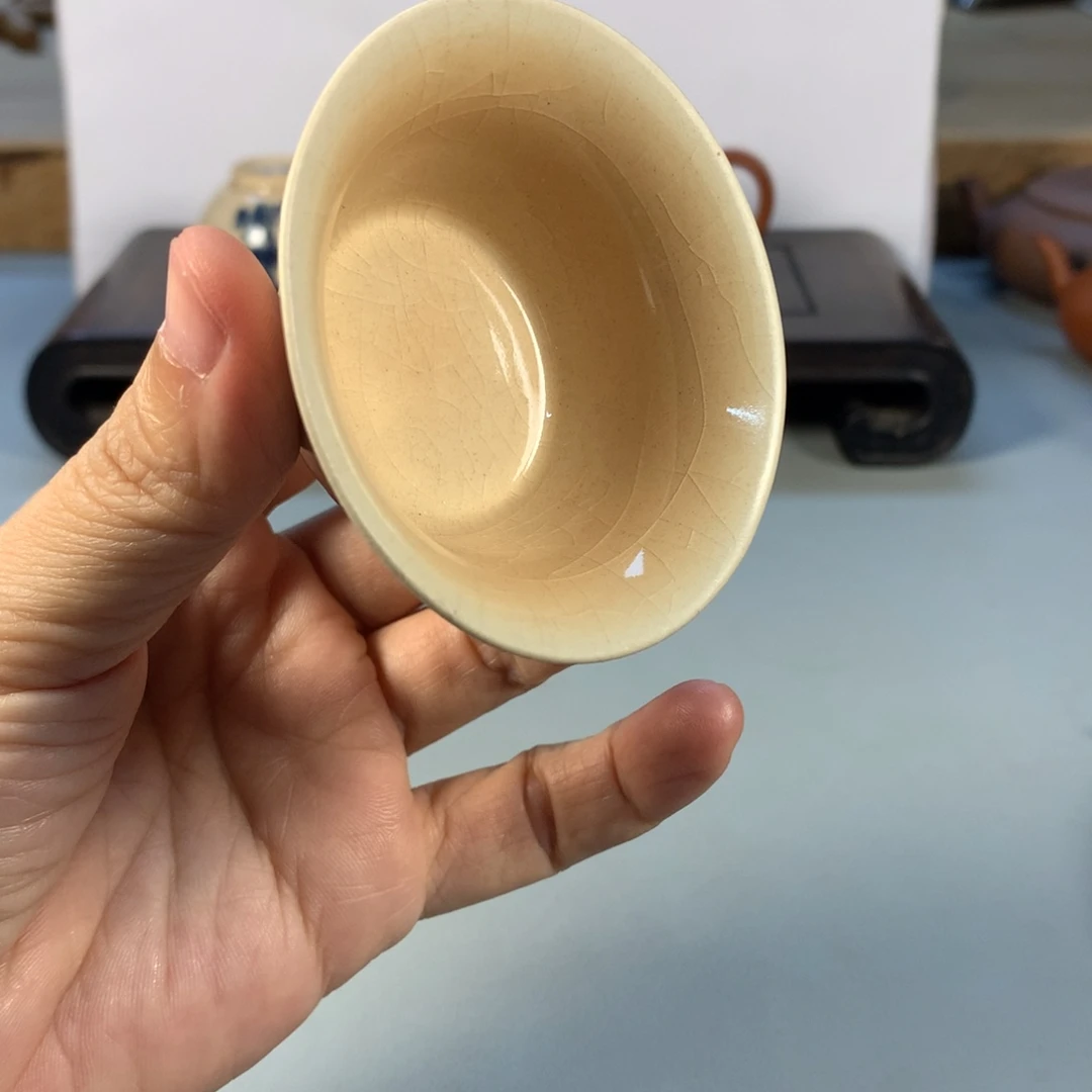 火石红柴烧杯，瑕品，可直接使用