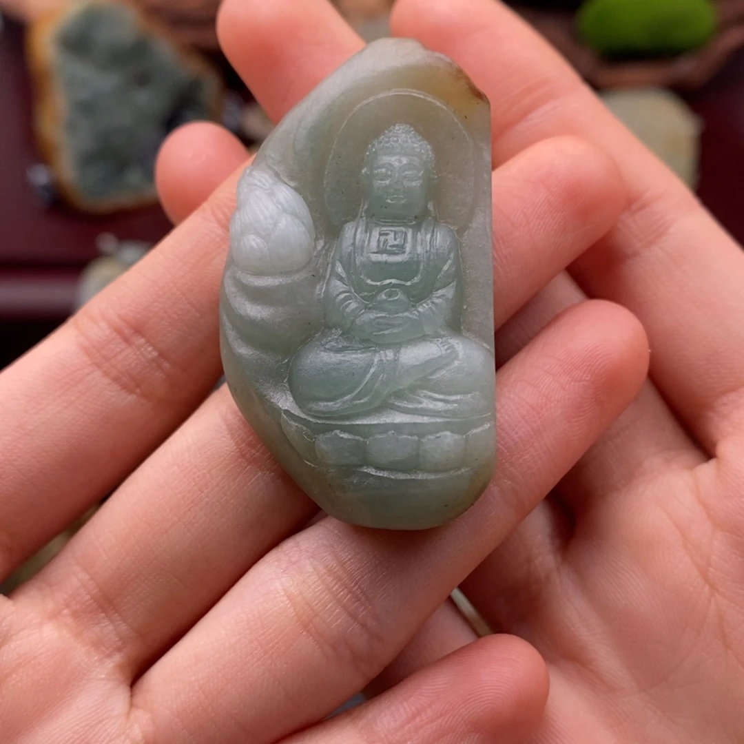 定制翡翠未镶嵌天然缅料a货翡翠