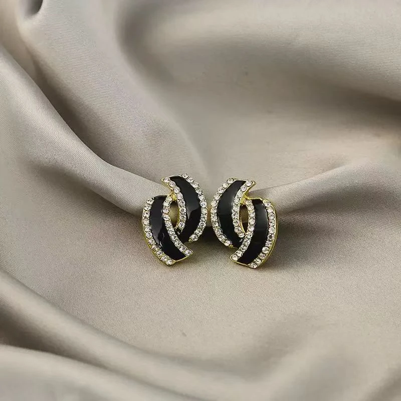 铜合金耳饰 『冬日恋歌』925冷淡气质 精致渗透优雅 小众轻职J-02