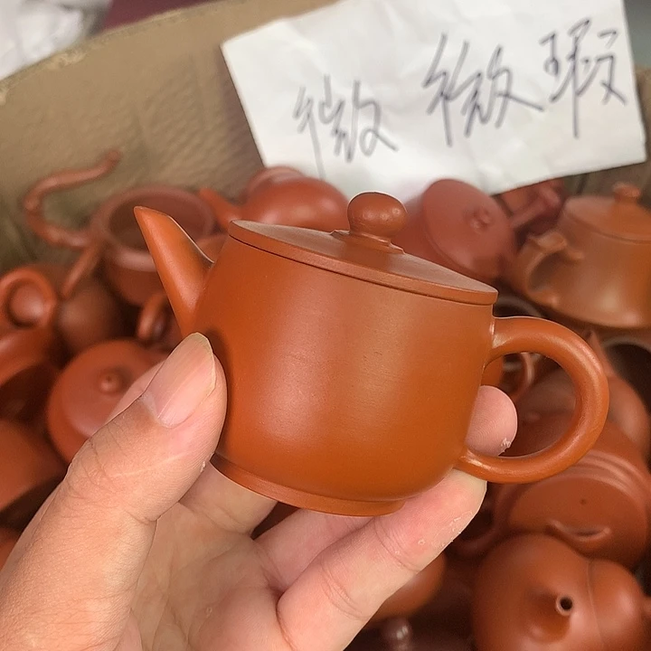 原矿朱泥茶具茶壶家用80