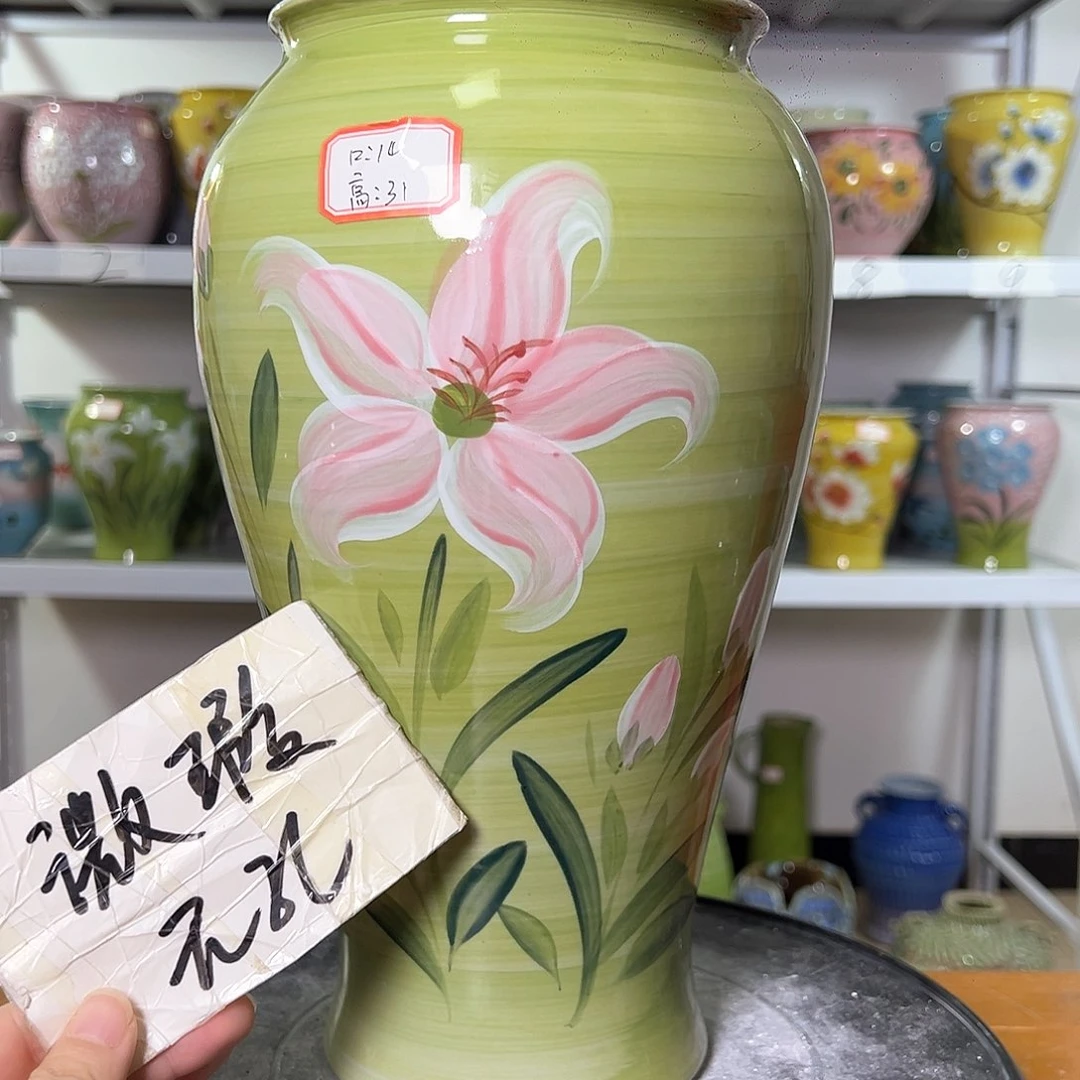 景德镇陶瓷花盆花器瑕222