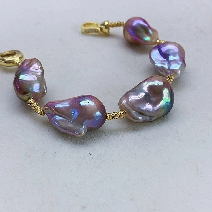 银S925镶嵌耳饰淡水珍珠