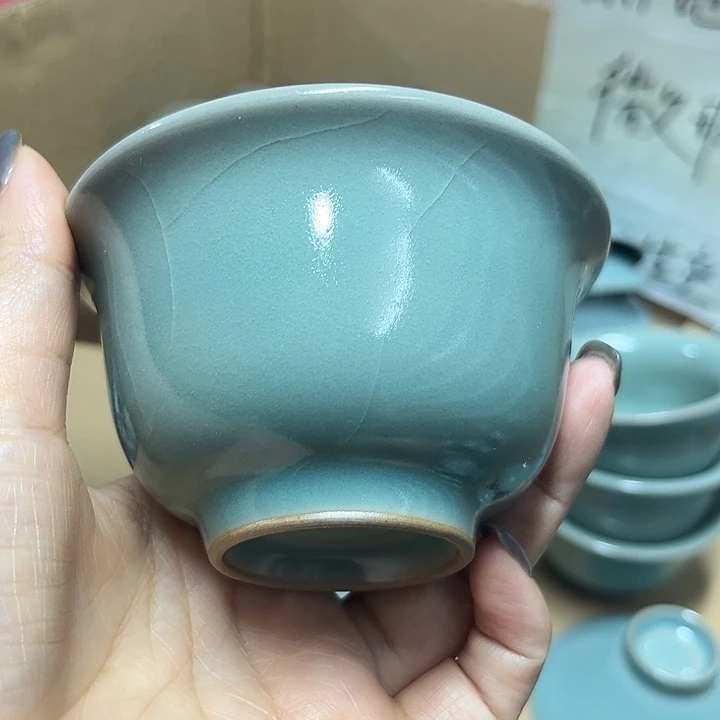 杯大**乡原产地汝瓷瑕品